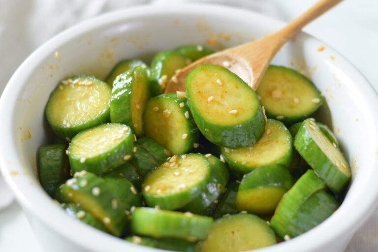 sweet chili cucumber salad recipe