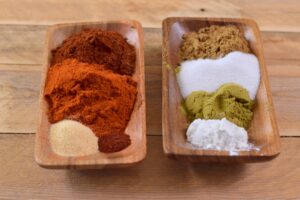 5 Minute taco seasoning, no onions