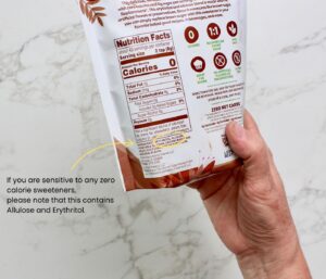 Swerve ingredients