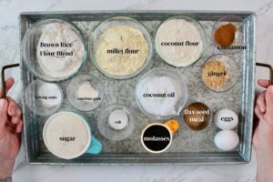 gluten free soft gingersnaps ingredient list