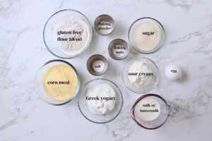 gluten free cornbread ingredients