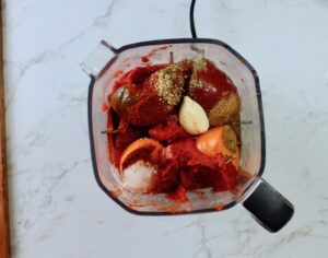 step 2. add ingredients to blender