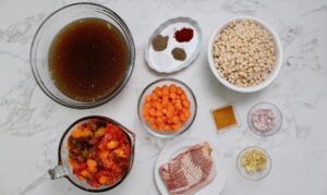 bean and bacon soup ingredients