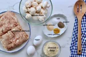 chicken meatballs ingredients