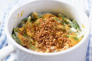 crispy breadcrumbs close up