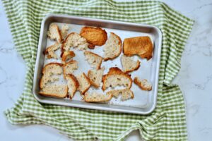 drying bread