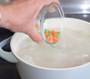 step 2. add vegetables