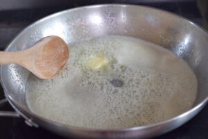 step 2. melt butter