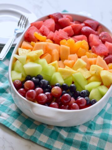 rainbow fruit salad vertical