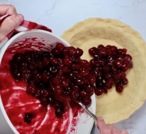step 6. add to pie crust