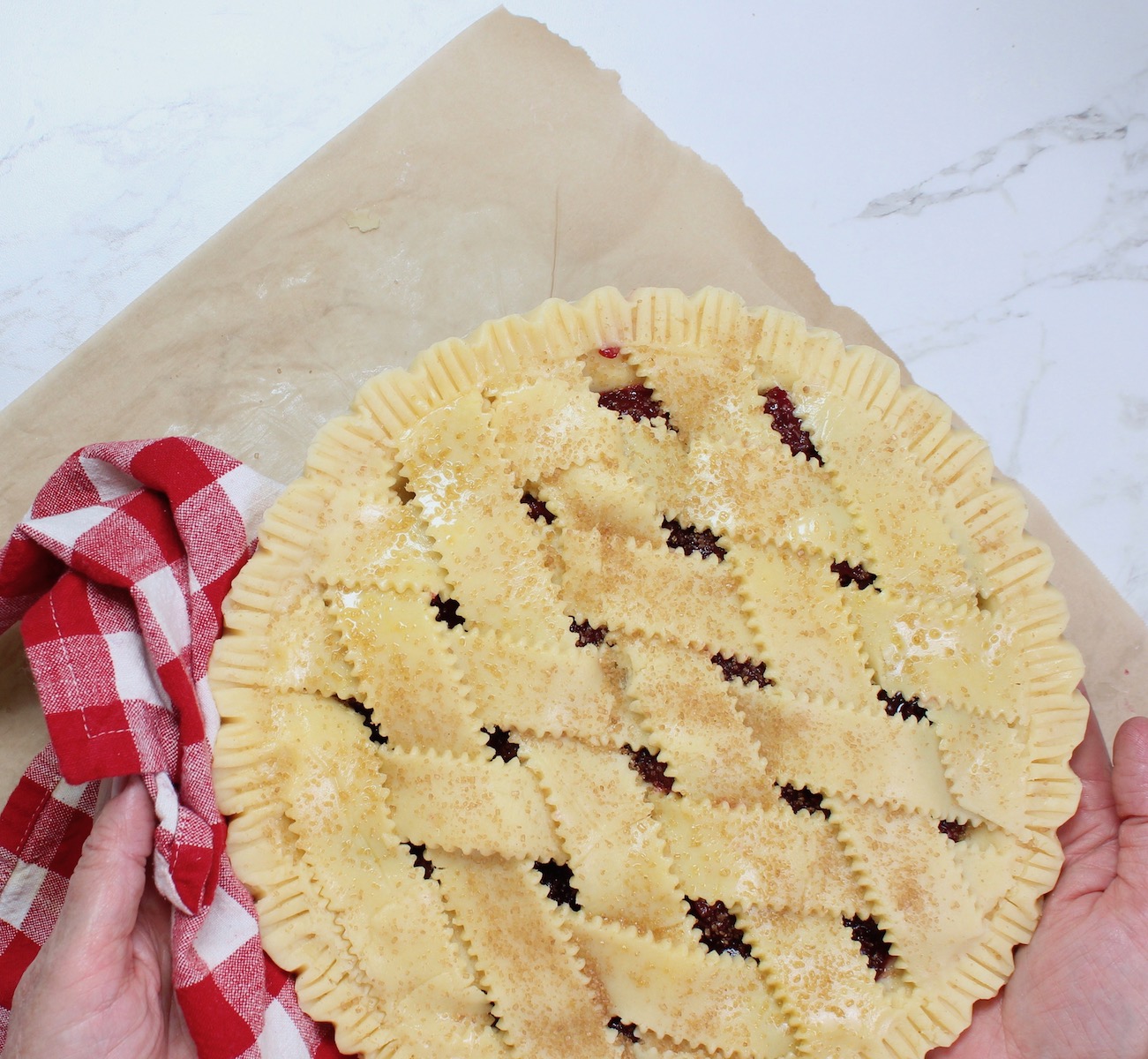 step 8. chill pie in fridge