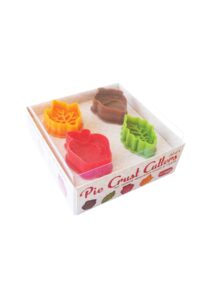 pie crust cutters - apple, leaf, acorn