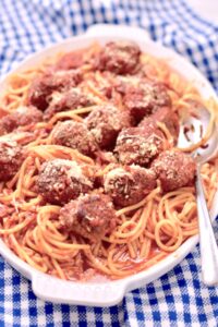 low carb meatballs vertical