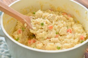 one pot chicken and rice wide
