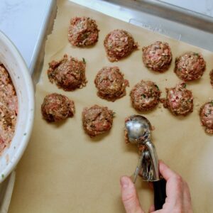 step 5. form into balls