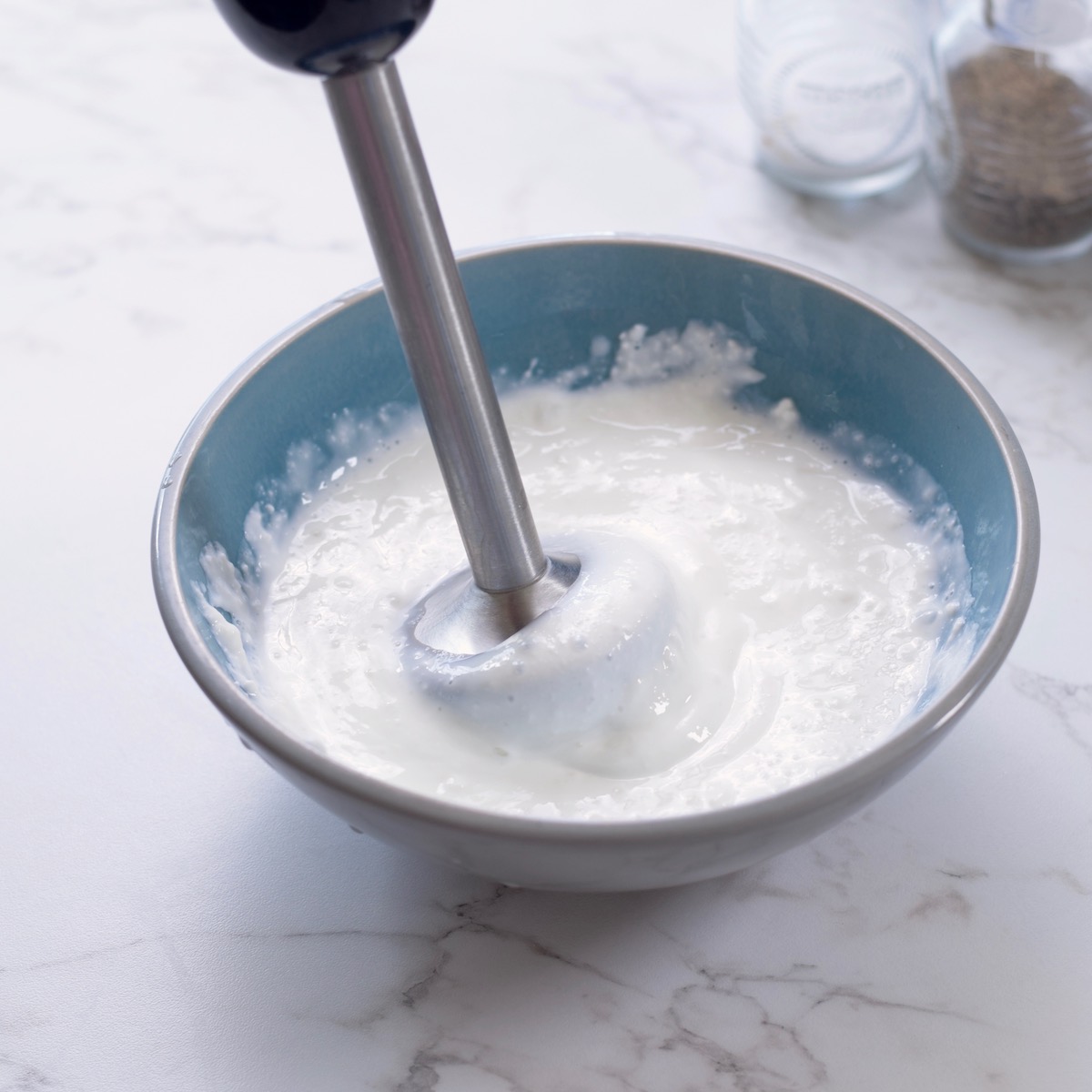 step 3. blend cottage cheese