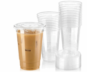 large clear cups