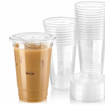 large clear cups