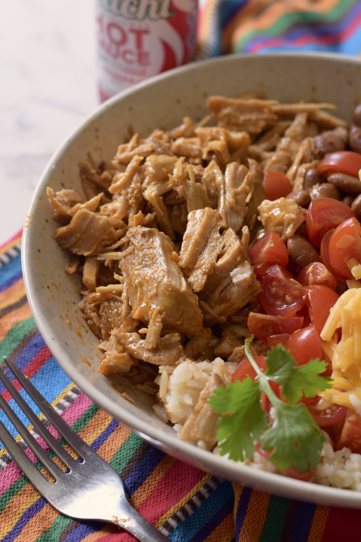 Cafe Rio pork vertical