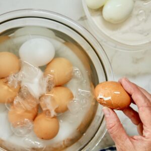 step 1. crack egg