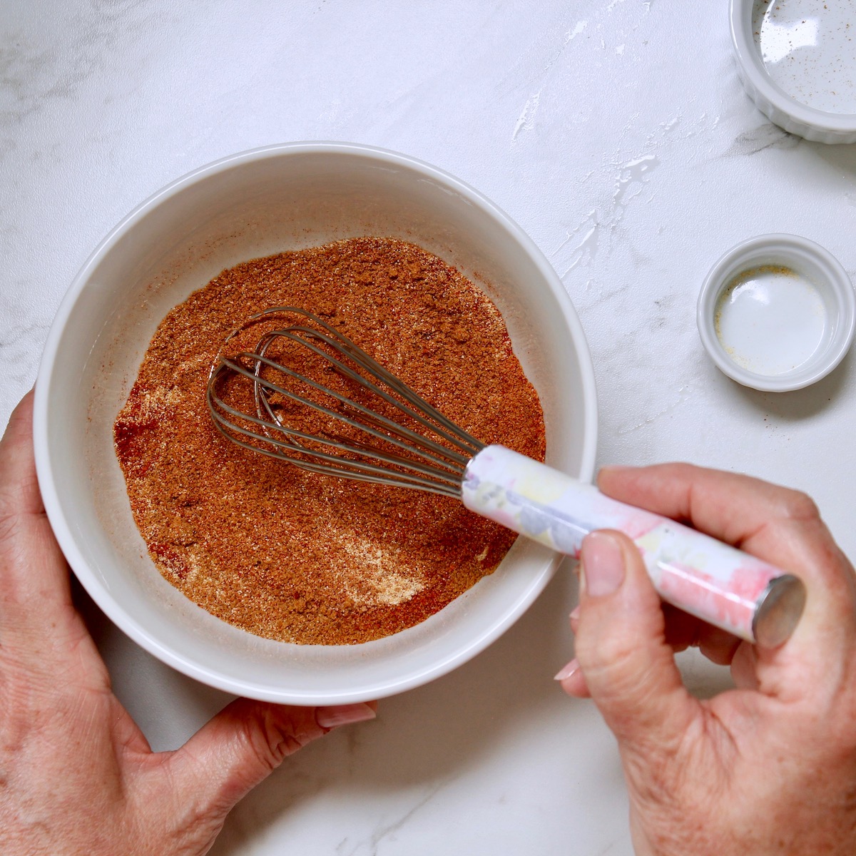 step 3. combine spices and sugar