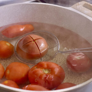 blanch step 2. boil