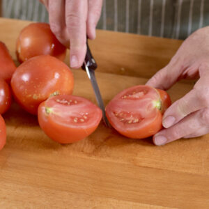 roast step 1. cut