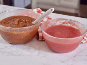 sauce vs. puree