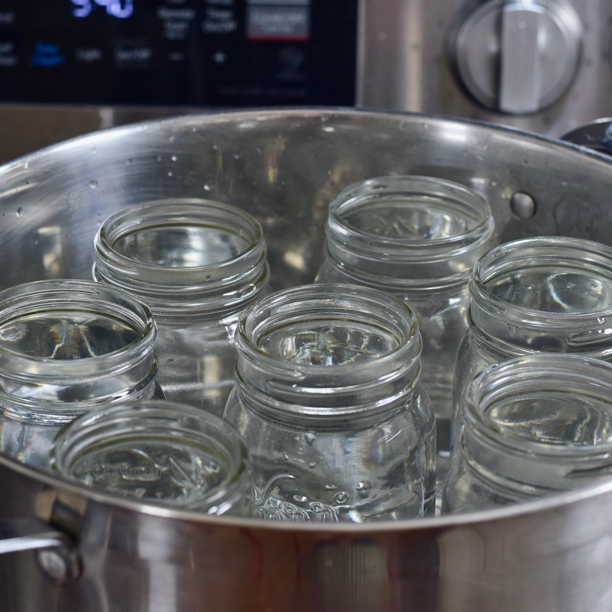 stap 1. sterilize jars