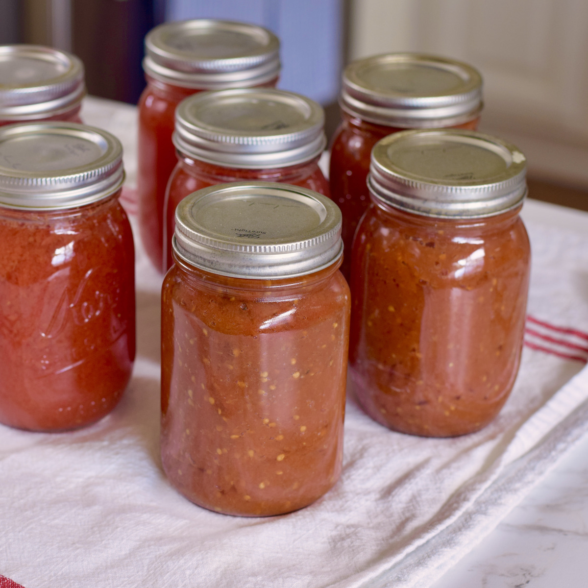 water bath canning puree