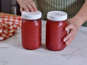 store sauce in fridge