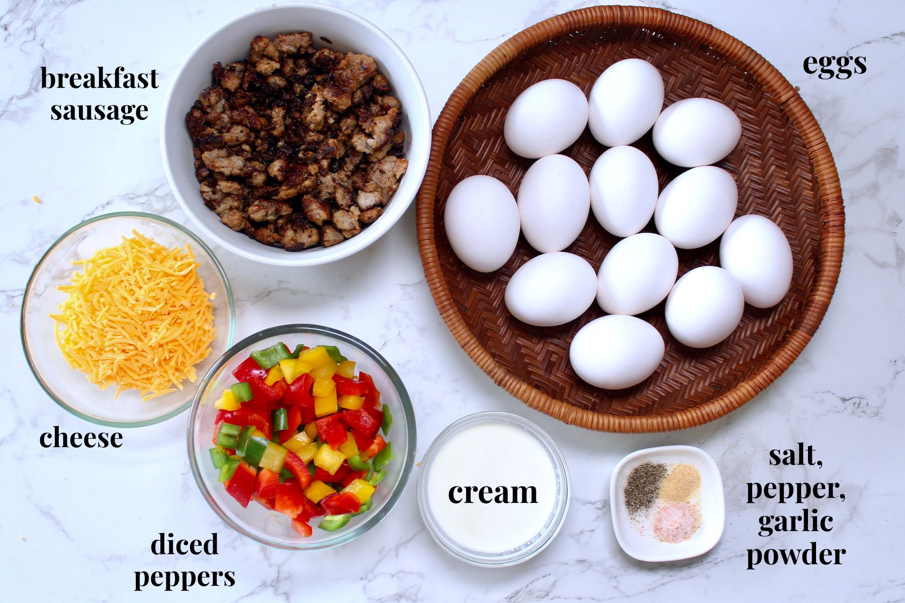 crockpot frittata ingredients