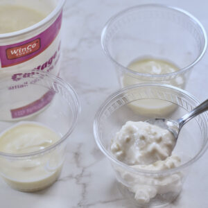 step 2. white layer
