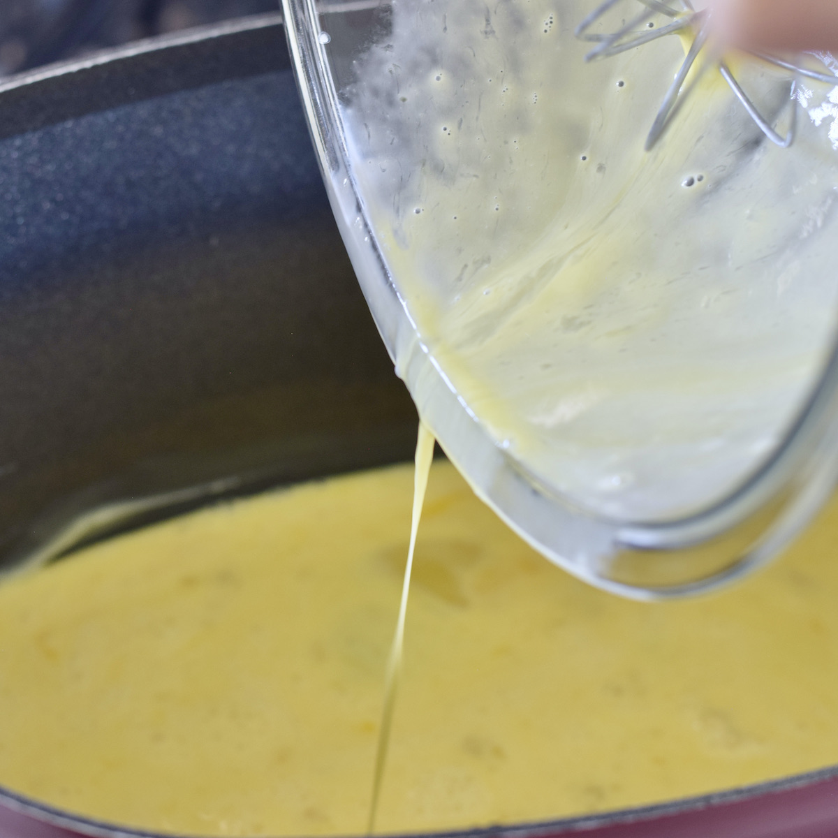 step 4. pour into crockpot