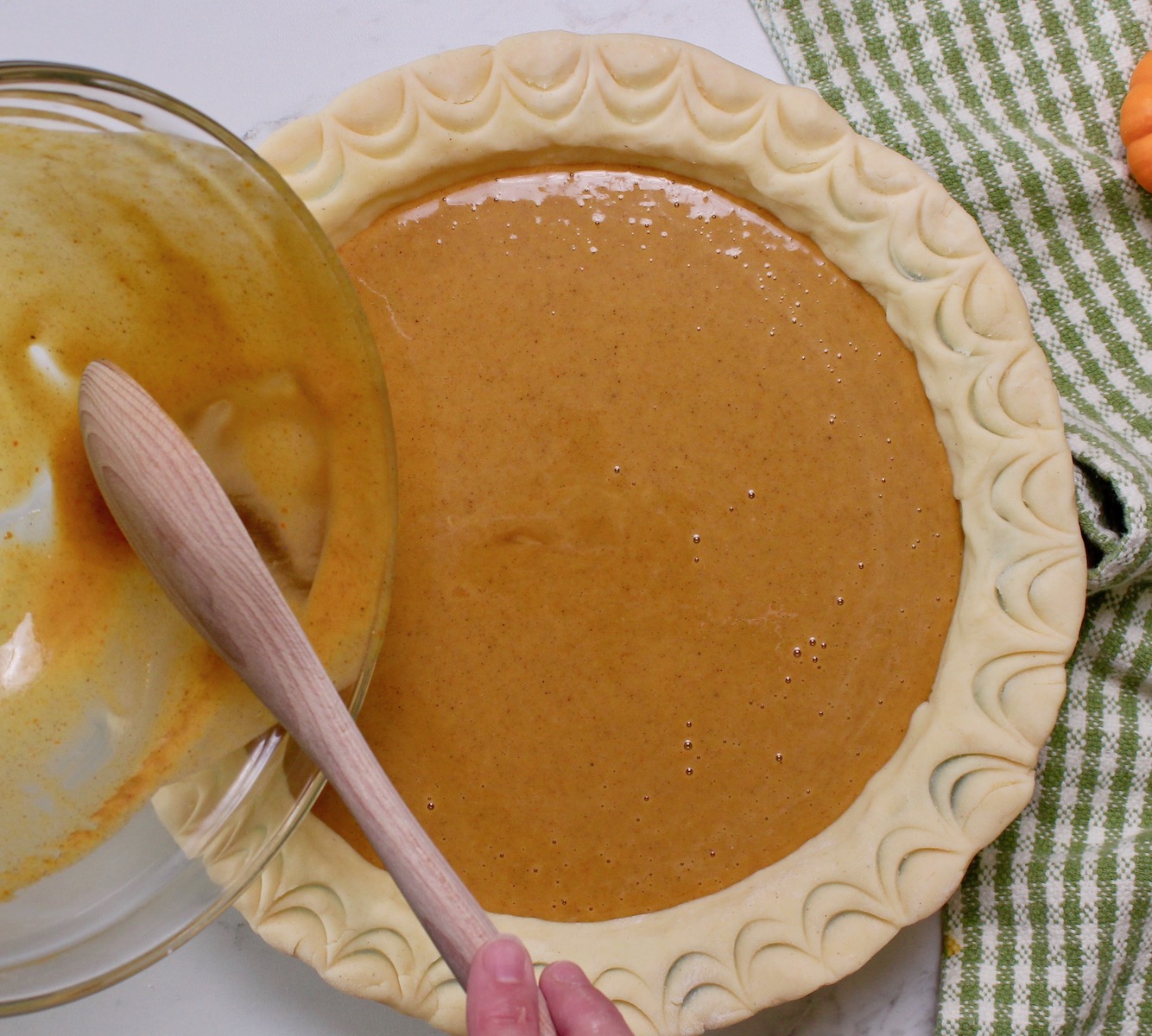 step 5. pour into pie shell