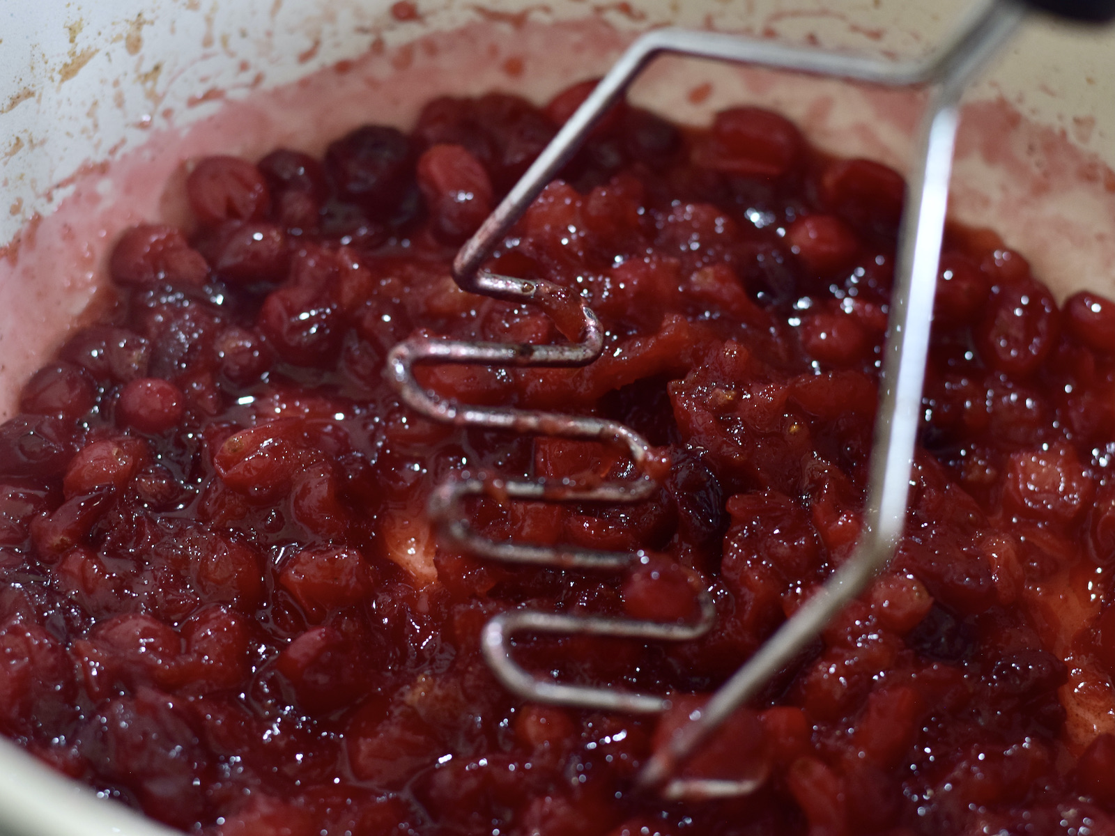 step 3. mash with potato masher