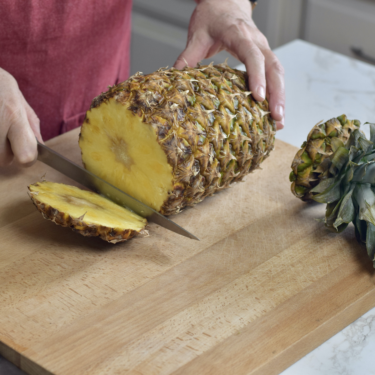 step 1. cut off ends