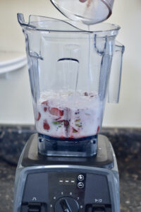 step 2. add milk
