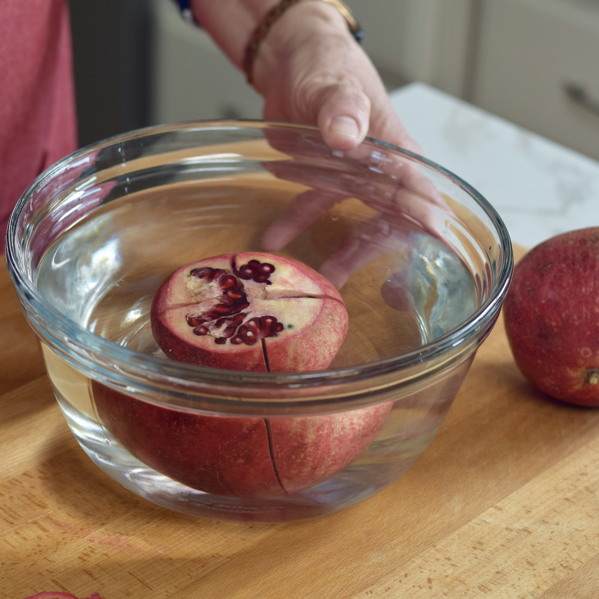 step 2. soak in water