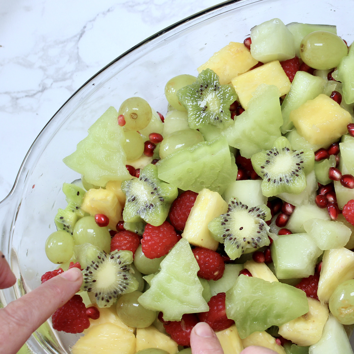 step 3. place cut outs on top