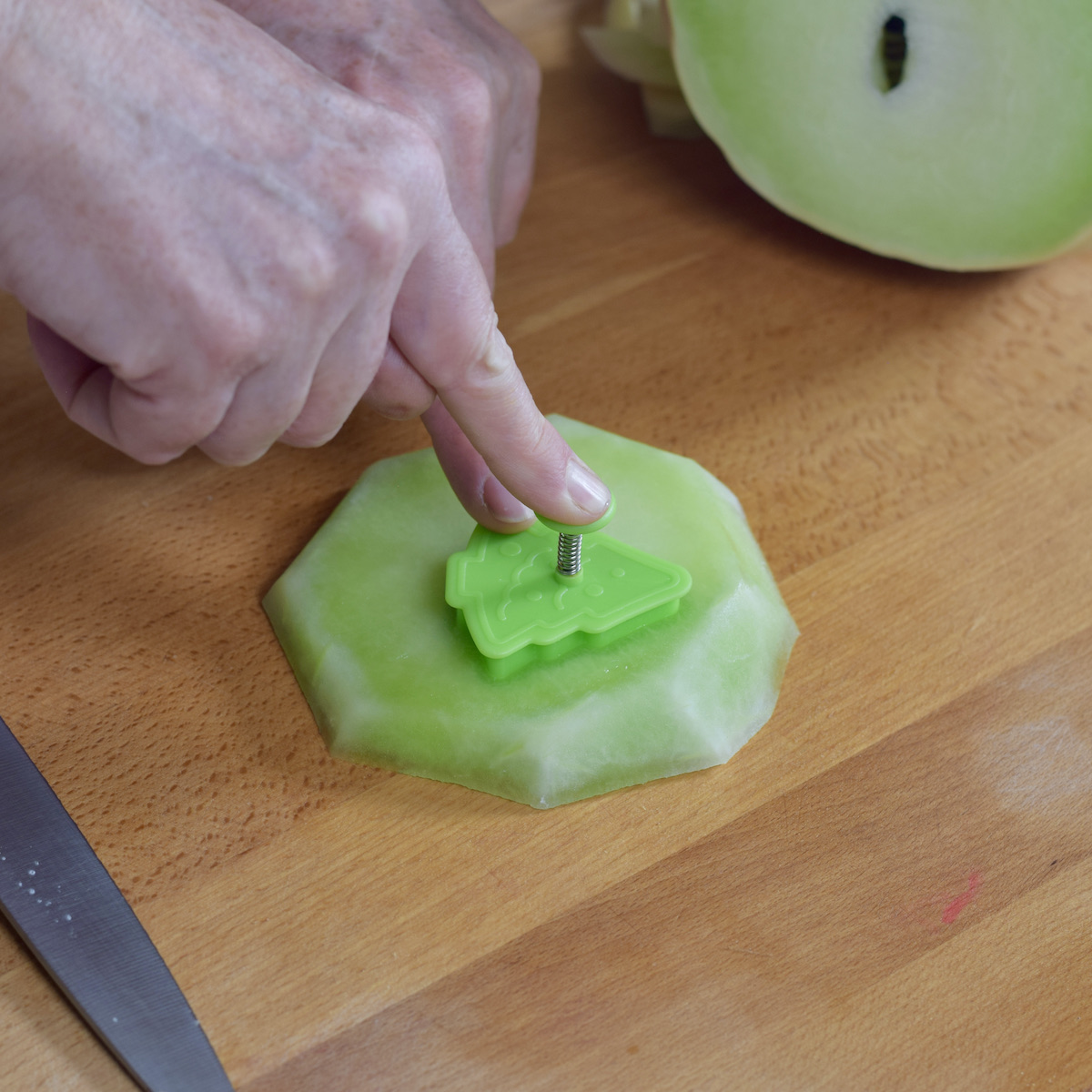 step 3. use plunger to emboss