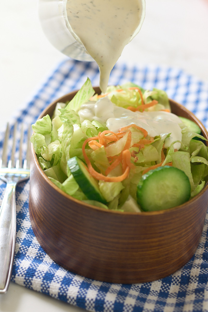 homemade ranch salad dressing recipe Homemade Ranch Dressing Recipe