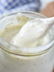 ranch in jar with spoon