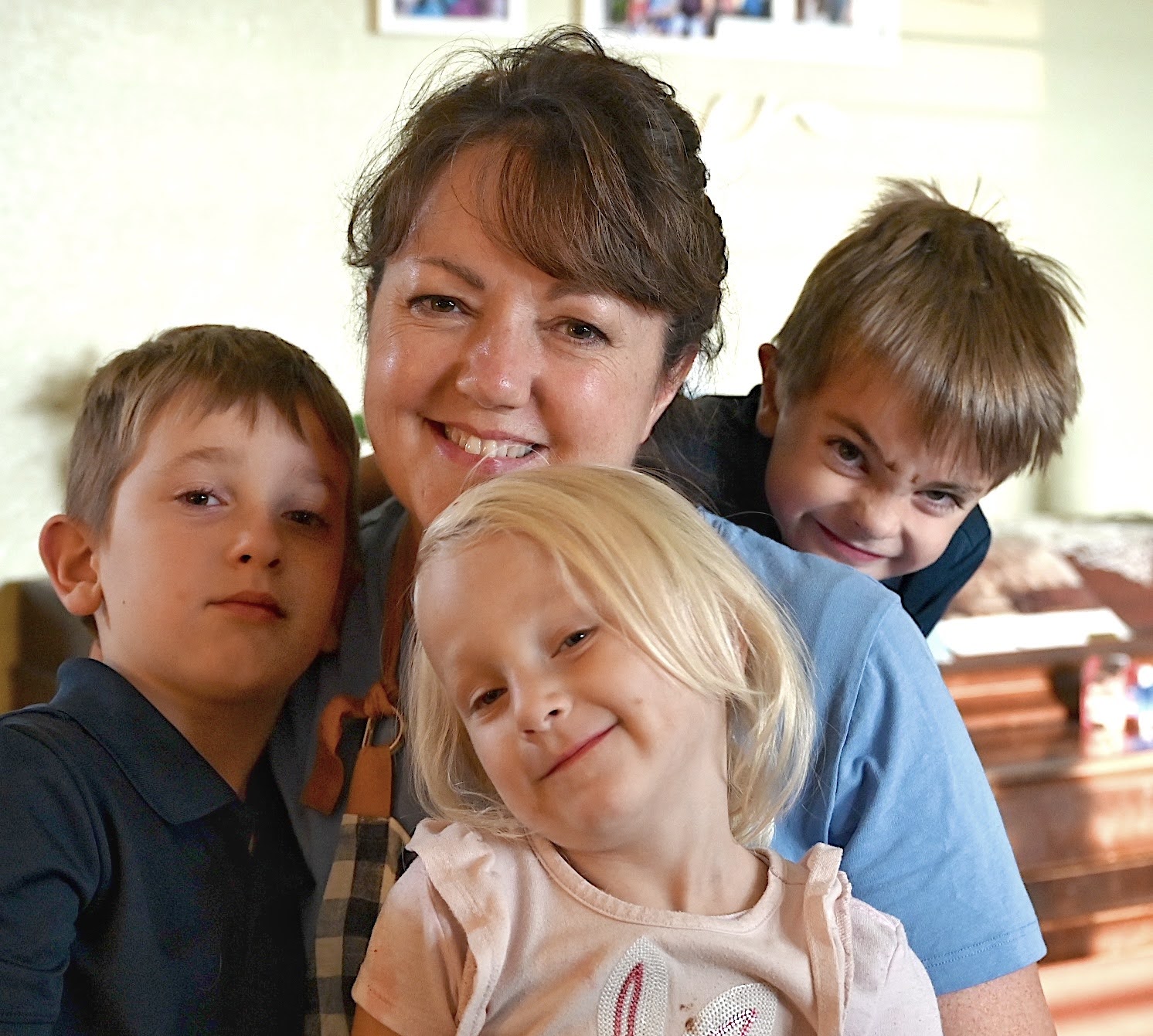 Nanny and grandkids