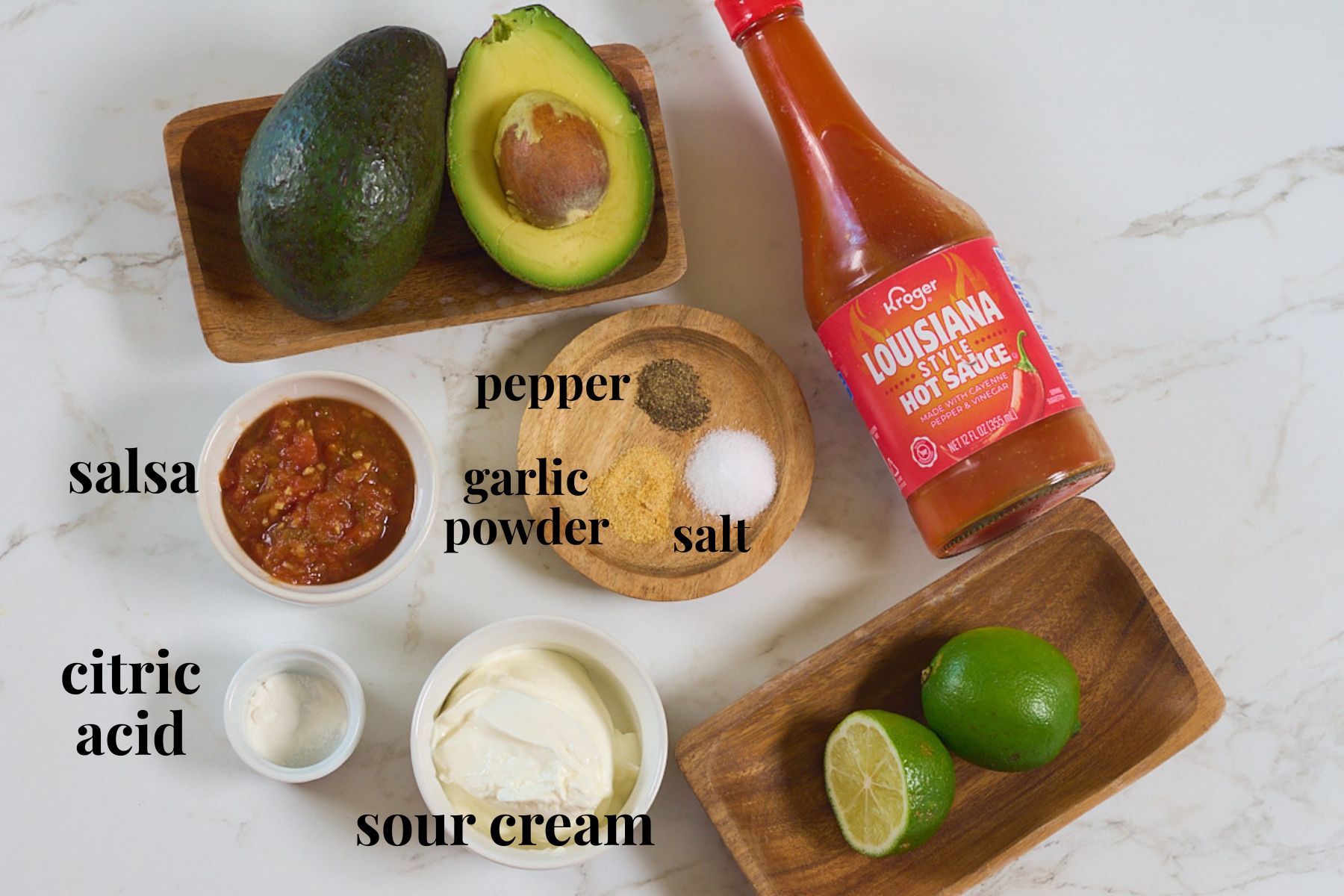 guacamole ingredients