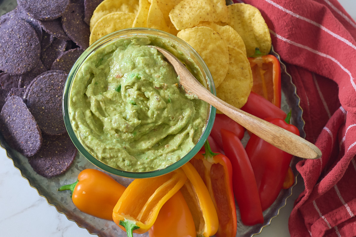 guacamole overhead, wide