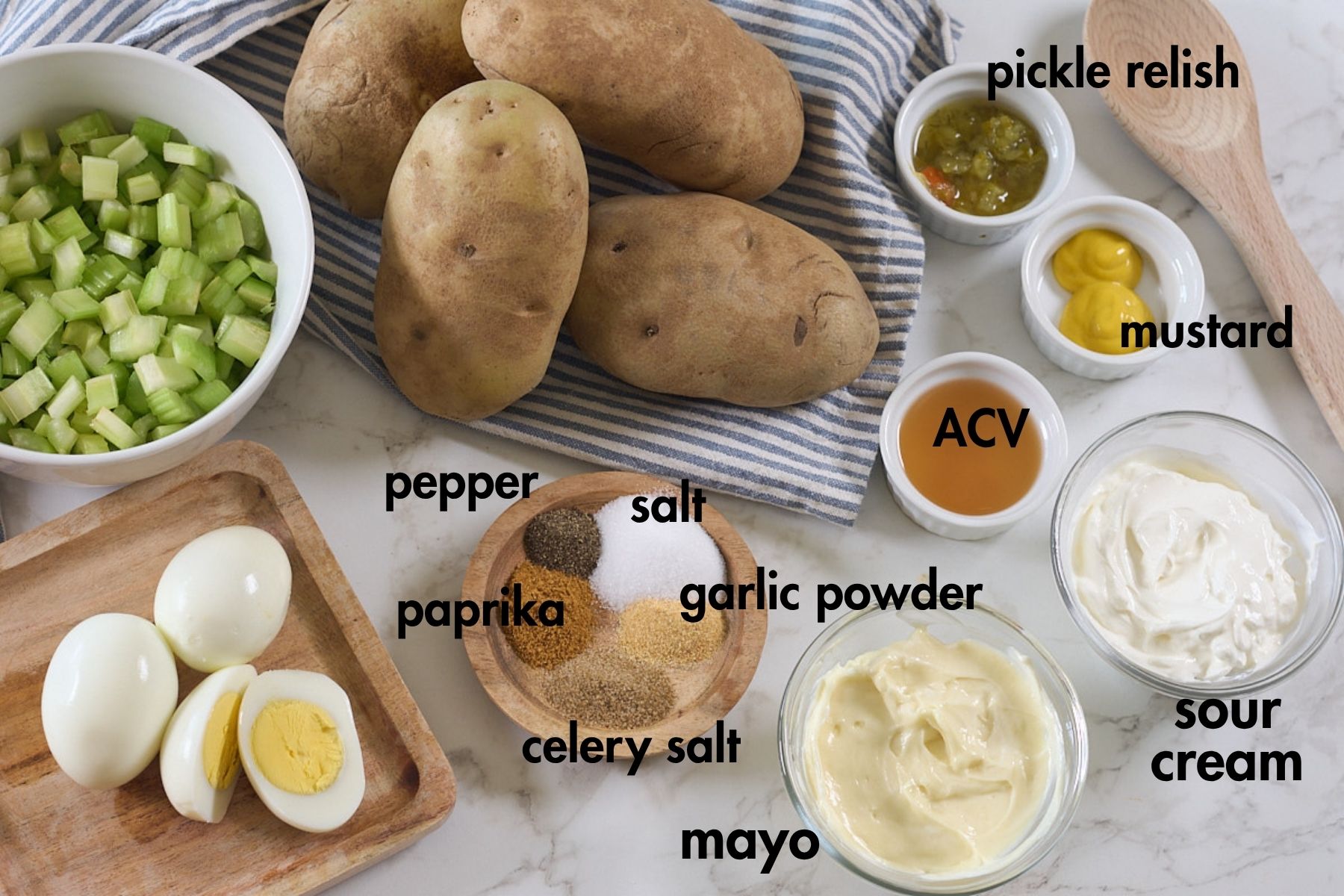 potato salad ingredients
