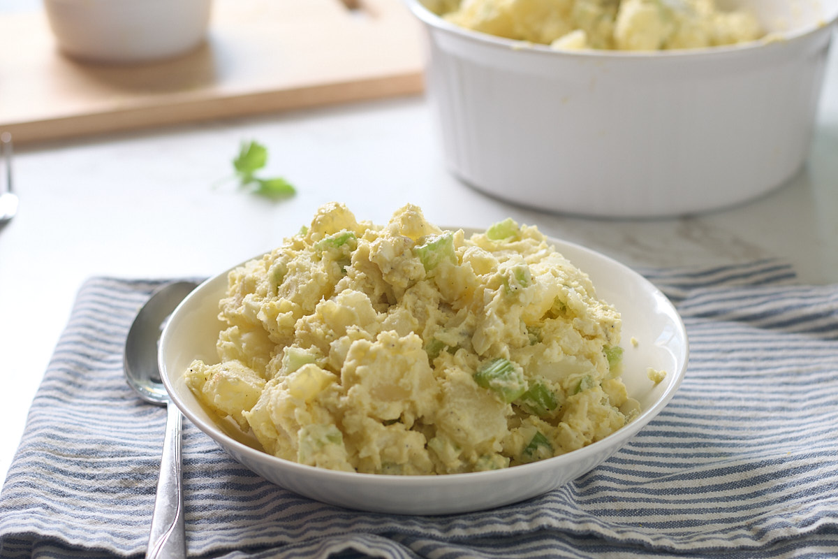 potato salad serving horiz