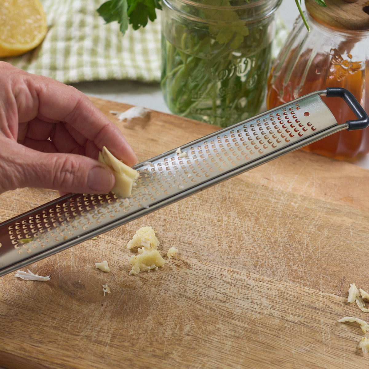 step 1. prep the garlic