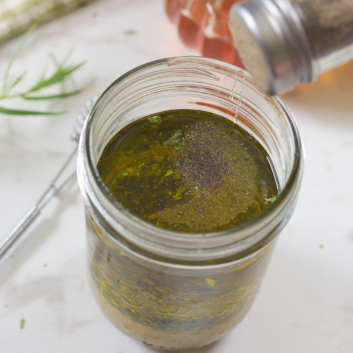 step 3. add all ingredients to jar